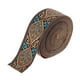 thumbnail image 3 of 2pcs 5m Blue Vintage Sari Border Craft Cinta de de bordada, 3 of 9