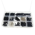thumbnail image 2 of 258 Pcs Guitar DIY 13 Types Assortment Set for Neck Plate DIY Project black, 2 of 6