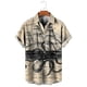 thumbnail image 3 of Camisas hawaianas de fibra de palma 2023, camisas de playa con estampado 3D de verano para vacaciones, ropa vintage informal, blusa con solapa para mujer, camisa lisa, 3 of 4