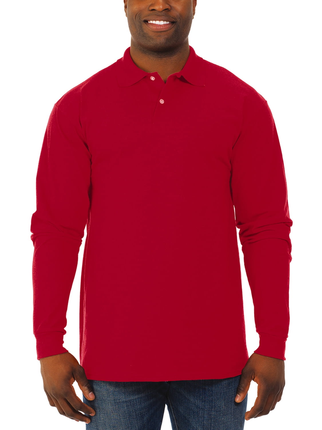Red polo shirt walmart Clearance