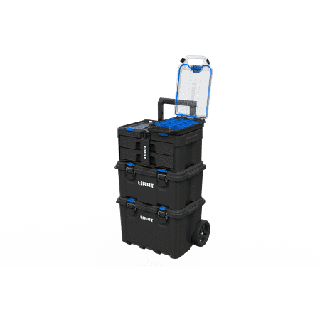 Hart Stack System Two Drawer Unit, Small Tool and Parts Storage, Fits Modular Storage System