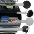thumbnail image 6 of COEQINE Cargo Mat for SUV, All Weather Washable Trunk Protection Stylish Dog Seat Cover Auto Interior Accessories for Dogs Cats, 29" x 39", Aztec Eagle American Flag Blue, 6 of 7