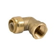 thumbnail image 4 of SharkBite 3/4 in. Push x 3/4 in. Dia. FNPT Brass 90 Degree Elbow, 4 of 7
