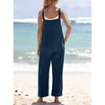 thumbnail image 2 of CUPSHE Women Sleeveless Scoop Neck Straight Leg Jumpsuit, 2 of 5