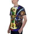 thumbnail image 5 of The Legend of Zelda T Shirt 3D Printed Crewneck Graphic Short Sleeve Tees for Mens, 5 of 5