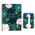 thumbnail image 2 of Japceit English Schedule Planner, A5 Spiral Bound Log Book, Daily Planning Notebook for Personal Organization, Task Tracking Activities, 2 of 3