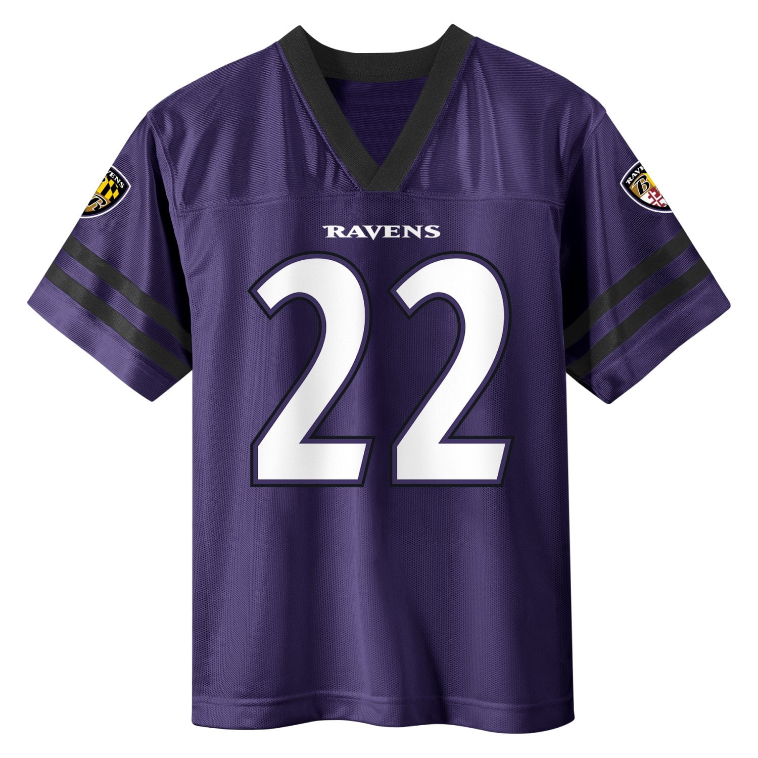 NFL BALTIMORE RAVENS Boys Jersey Game Day Fan Apparel -Henry