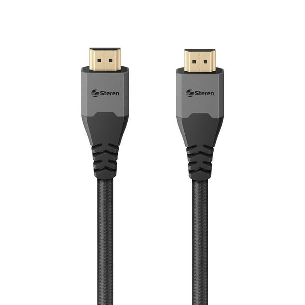 Cable HDMI TM 2.1 de ultra alta velocidad de 3 m Steren 299 503 Walmart en linea