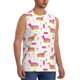 thumbnail image 2 of Balery Dachshund Dog Puppy Camisetas sin mangas para hombre, absorbe la humedad y protege contra el mal olor.-X-Large, 2 of 7