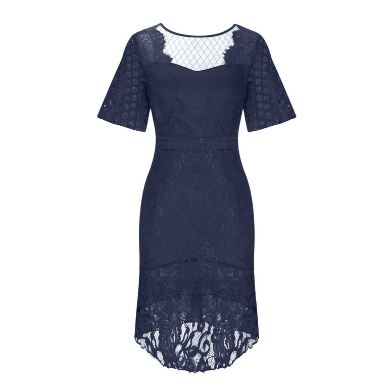 QIPOPIQ Mother of the Bride Dresses for Women Short Sleeve