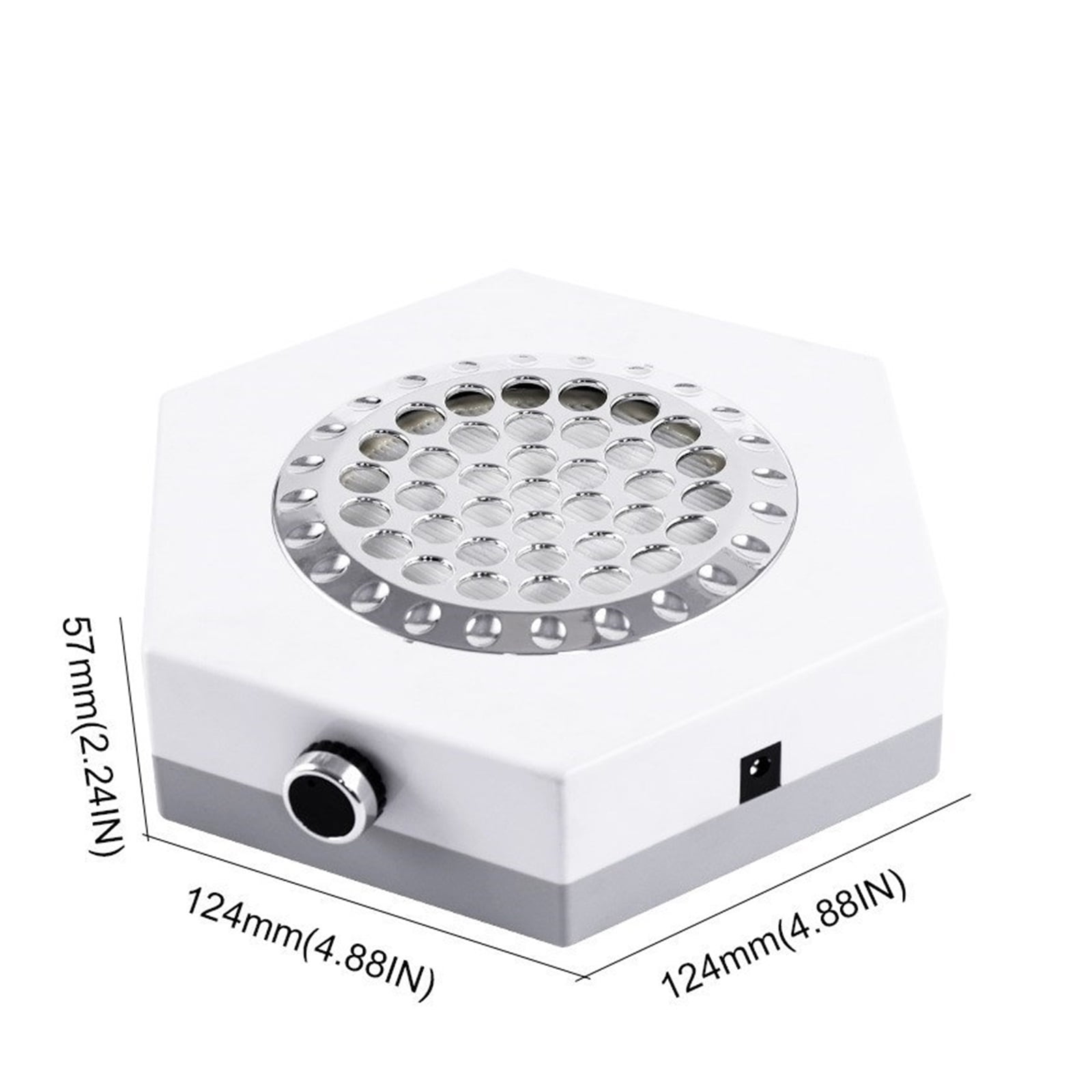 Nail Dust Vacuum, 80W Nails Vacuum Cleaner Nail Art Salon Tools Nail Suction With Collecting Dust Collector Remover Machine Powerful ,Powerful Suction