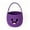 Purple, variant on Halloween Basket 9.05x7.87 Inch Cute Ghost Candy Bucket Non-Woven Fabric Trick or Treat Basket with Handle for Kids Party Favors