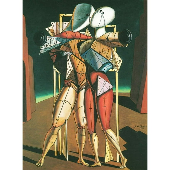 Hector And Andromache - CANVAS OR FINE PRINT WALL ART