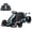 Blue, variant on Goldensoil 24V Electric Go Kart for Kids, 300W Motor, 8.5MPH, 4 Speed Modes,LED Lights,Music,Green