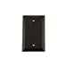 thumbnail image 3 of Nostalgic Warehouse 719673 Deco Switch Plate with Blank Cover, Timeless Bronze, 3 of 3