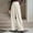 White, variant on Pants For Women Retro Polka Dot Wide Leg Pants High Waist Casual Summer Daily Trousers White XXL