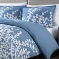 City Scene Branches French Blue Comforter Set, Full/Queen