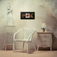 thumbnail image 4 of Cusson, Marie-Elaine 14x8 Black Modern Framed Museum Art Print Titled - Canada Trio Panel I, 4 of 5