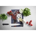 thumbnail image 2 of Carolines Treasures PPP3237LCB Westie Zoes Christmas List Glass Cutting Board Large, 12H x 16W, multicolor, 2 of 2