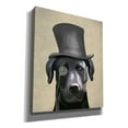thumbnail image 2 of Epic Graffiti 'Black Labrador, Formal Hound and Hat' by Fab Funky, Canvas Wall Art, 20"x24", 2 of 3