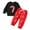 Black, variant on Kogui Baby Christmas Outfit Baby Boy Fall Winter Clothes Long Sleeve Shirt and Pants Set Cute Infant Toddler Boy Outfits 6 12 Months (Watermelon Red,6-12 Months)