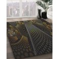 thumbnail image 3 of Ahgly Company Machine Washable Indoor Rectangle Transitional Brown Area Rugs, 4' x 6', 3 of 7