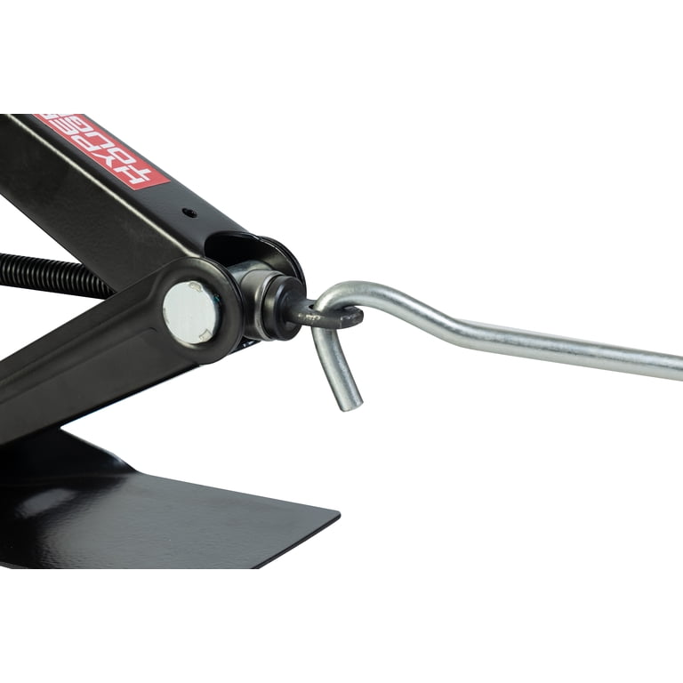 Hyper Tough T10152W Universal Vehicle Scissor Jack, 1.5 Ton Black