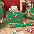 thumbnail image 3 of Rollo de papel para envolver LeZakaa Christmas Dachshund, 43 x 10 m, 3 of 9