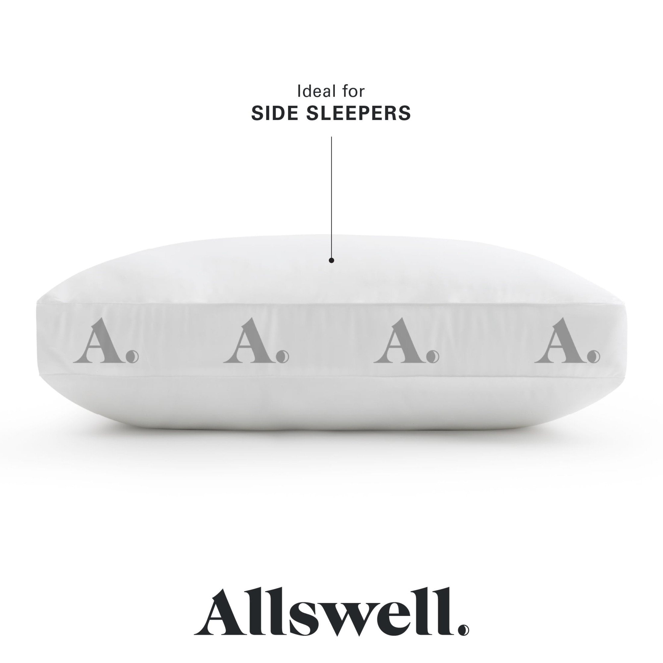 Allswell Side Sleeper Bed Pillow with HYGROCOTTON Cooling Cover photo 4