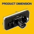 thumbnail image 5 of 2pcs Canbus Led Number Plate Light Compitiabe Withlexus Lx470 Lx570 Toyota Land Cruiser 100 200 Prado 120 Reiz 4d Mark X License Plate Lamp, 5 of 5