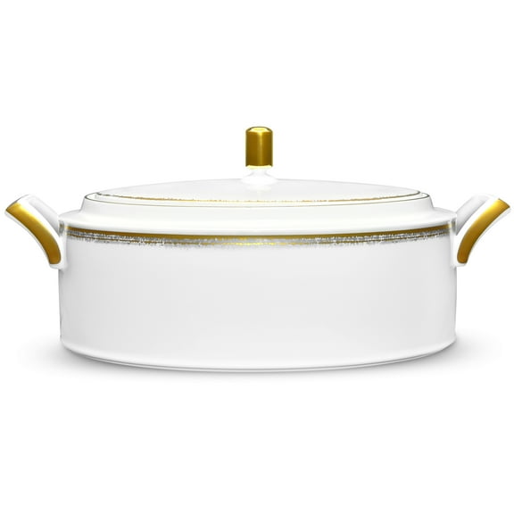 Noritake Haku Covered Vegetable Bowl