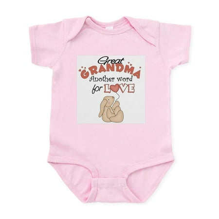 

CafePress - Great Grandma Love Infant Bodysuit - Baby Light Bodysuit Size Newborn - 24 Months