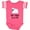 Football Pink and White, variant on Inktastic My Oma Loves Me Baby Lamb Boys or Girls Baby Bodysuit