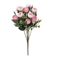 thumbnail image 2 of Ofertas Únicas, Pintura al óleo Pequeño capullo de té Pequeño ramo de simulación de rosas Flores artificiales Decoración del hogar Fotografía Adornos florales hechos a mano Akmoler, 2 of 9