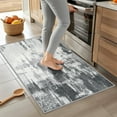thumbnail image 5 of Dwelke Abstract Area Rug Modern Carpet Fluffy Vintage Rugs for Living Room Bedroom Home Decor,2'x3',Gray, 5 of 7
