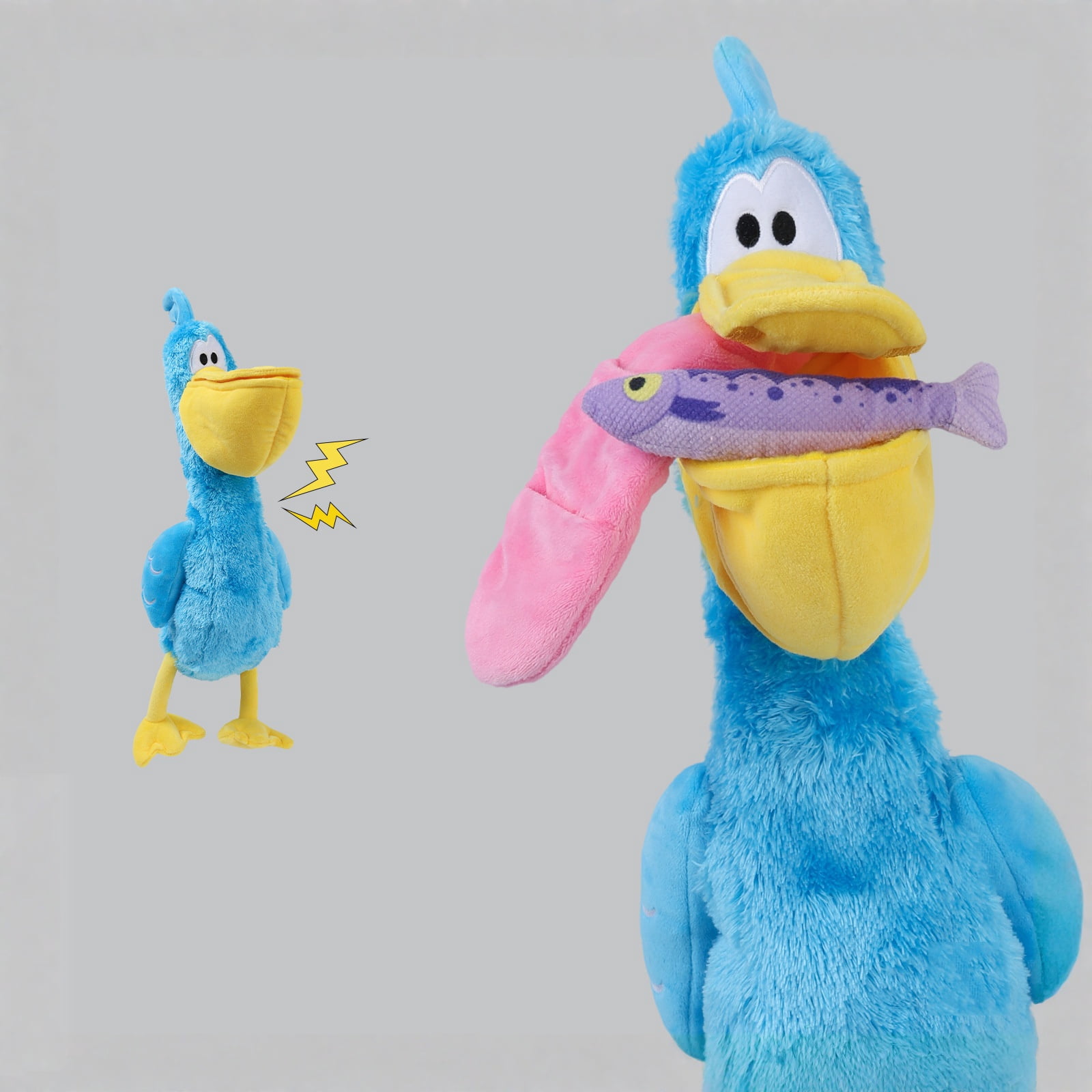 Squeaky Bird Dog Fetch Toys for Golden Retrievers,Durable Treat Dispensing Puzzle Toy for Border Collies,Tough Interactive Pet Companion for Mental Stimulation