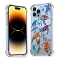 thumbnail image 1 of Turtles Clear Case for iPhone 14 Pro Max,Aesthetic Art Design Case for Men Women,Unique Soft Transparent TPU Bumper Case Cover, 1 of 5