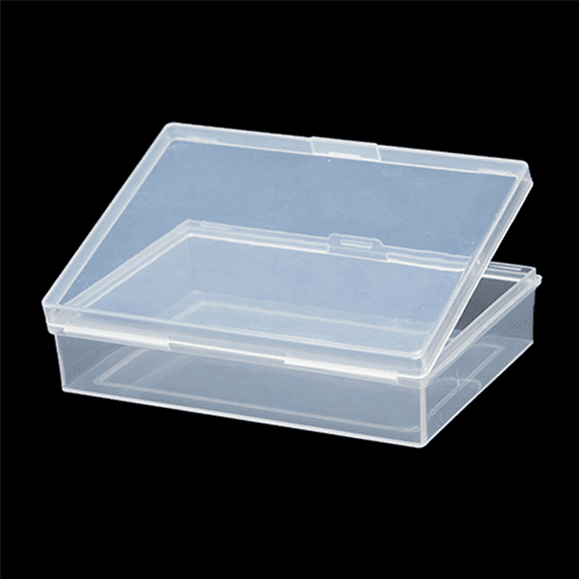 40Pcs Box Trading Card Case Card Storage Organizer Clear Card Case Plastic Storage Box for Gaming Cards