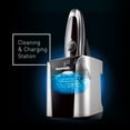 thumbnail image 4 of Panasonic ARC5 Men's Shaver with Premium Cleaning & Charge System, 5-Blade Men's Electric Razor with Shave Sensor Technology, Pop-up Trimmer, Wet/Dry - ES-LV95-S, 4 of 11
