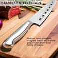thumbnail image 4 of Plys Japanese Chef Knife Professional Kitchen Knives Razor-Sharp Ergonomic, 7 Inch, 4 of 7