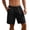 Black, variant on Enjoytime Mens Athletic Shorts Casual Elastic Waist Drawstring Gym Workout Shorts with Pockets
