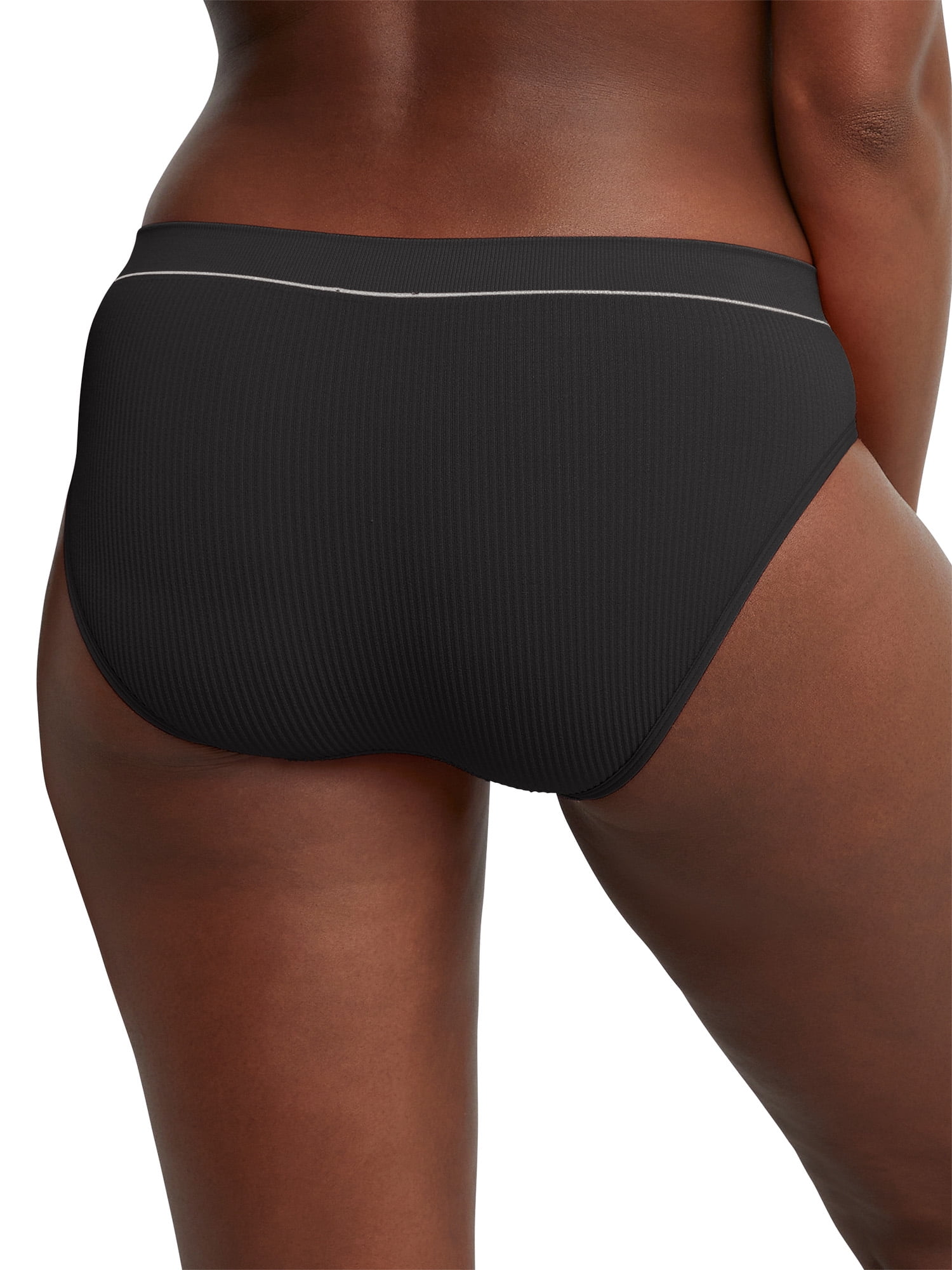 Hanes Originals Women's Bikini Underwear, Soft & Stretchy Ribbed Blend,  3-Pack