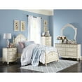 thumbnail image 7 of Miekor Furniture Victorian Style Antique White and Oak Finish Dresser with 7-Drawer Storage 1pc Carving Design Classic Traditional Bedroom Furniture MK8044, 7 of 7