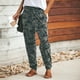 thumbnail image 4 of Pantalones Prolriy para mujer, pantalones de camuflaje para mujer, pantalones casuales para mujer, pantalones deportivos estampados, pantalones de mujer, verde S, 4 of 8