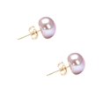 thumbnail image 2 of Aretes de Perla Cultivada GREG J.M. Púrpura Oro 14K Clásico, 2 of 6