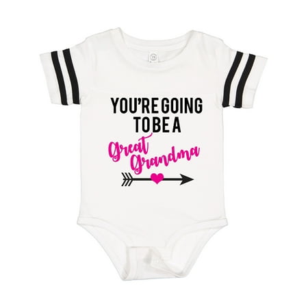

Inktastic You re Going to Be a Great Grandma Gift Baby Boy or Baby Girl Bodysuit