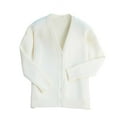 thumbnail image 3 of Xuniizn Cardigan Sweaters for Women Knit Long Sleeve Cotton V-Neck Sweater Tops Fashion Button Down Work Causal Cardigan Jacket Outfits Clothes, 3 of 9