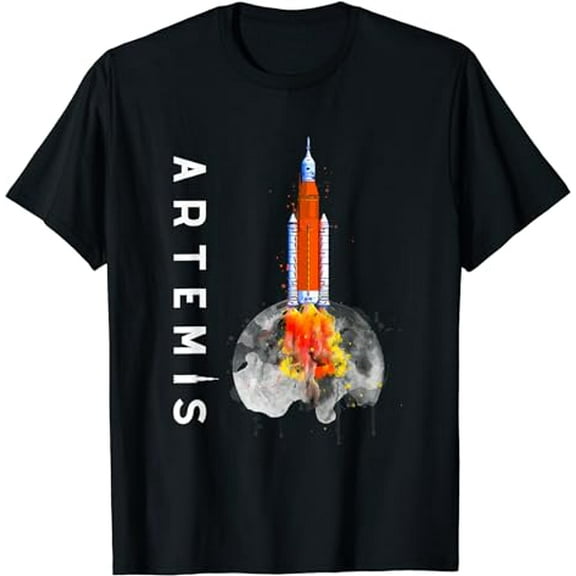 Artemis 1 SLS Rocket Launch Mission To The Moon And Beyond T-Shirt