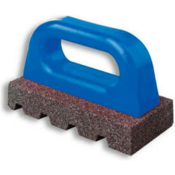 Bon Tool B607673 Fluted Rub Bricks 6 x 3 in. x 1 in. 60 Grit Plastic Handle