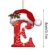 thumbnail image 5 of 26 Letters Christmas Tree Decoration Pendant Christmas Tree Ornaments Personalized DIY Christmas Ornaments Christmas Decoration Xmas Tree Hanging Decor, 5 of 5